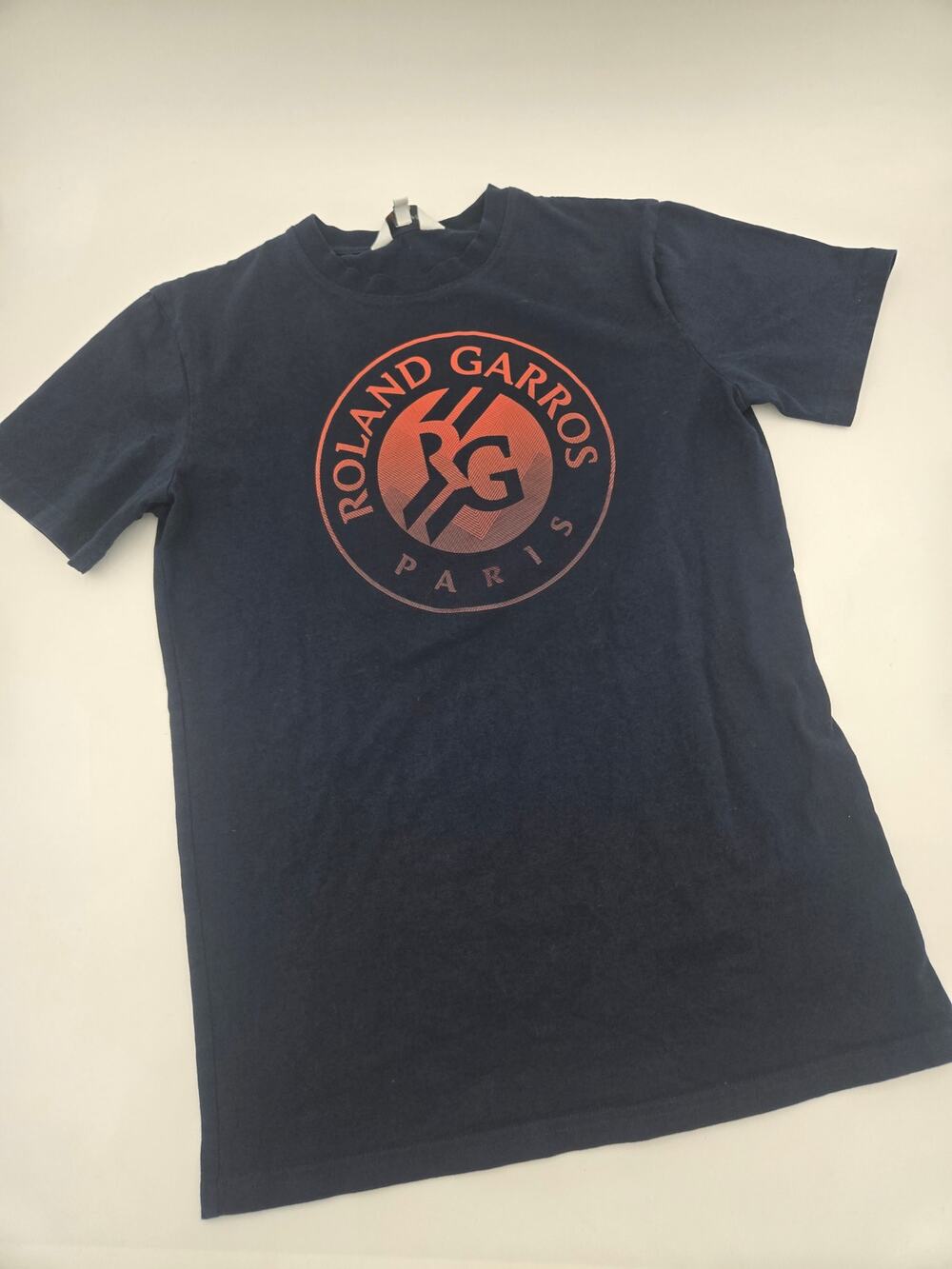 Roland Garros French Open Paris Tennis Graphic Tee Navy XS Official